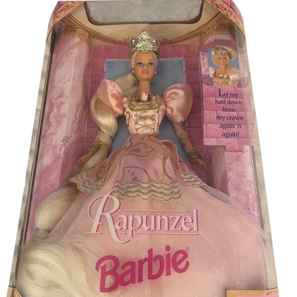 1997 Mattel Barbie Rapunzel, 17646 Vintage